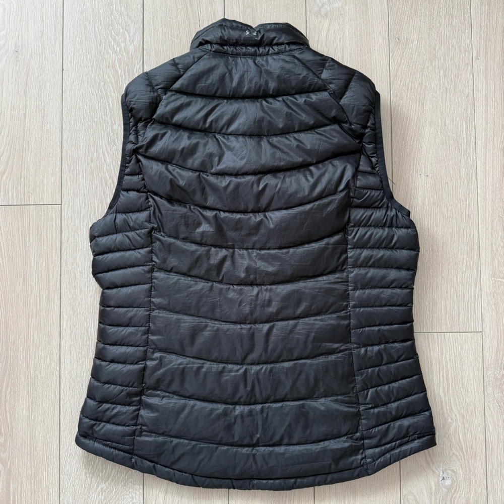 Eddie Bauer Down Puffer Vest in Black Women’s Size Medium - Picture 2 of 11